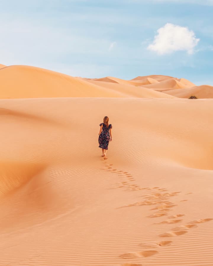 Desert heat wave