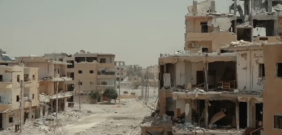 Destroyed Neighborhoods in Syria