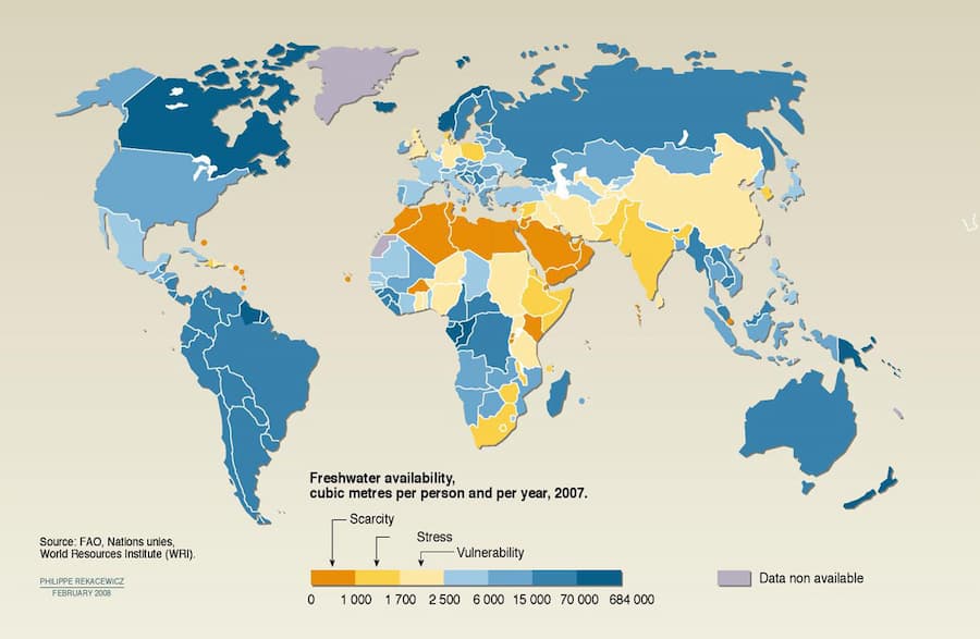 Water scarcity is currently affecting over a billion people