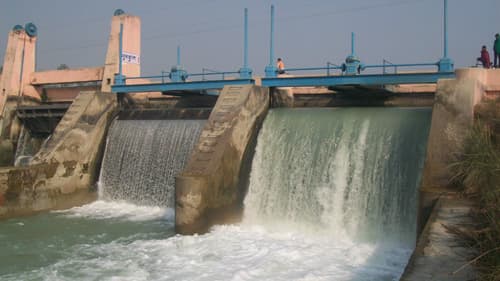 Hydroelectric dams can generate a great amount of power
