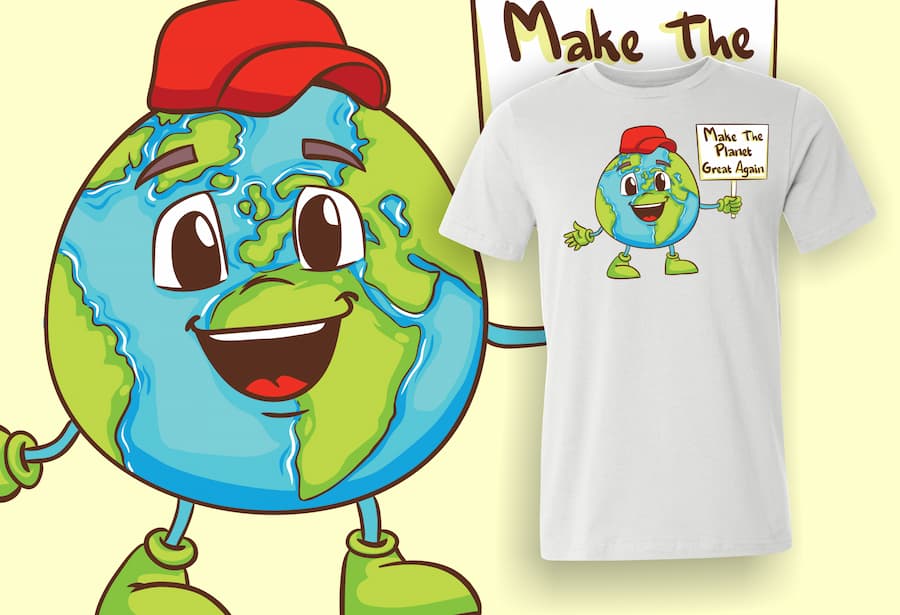 Make the Planet Great Again T-Shirt
