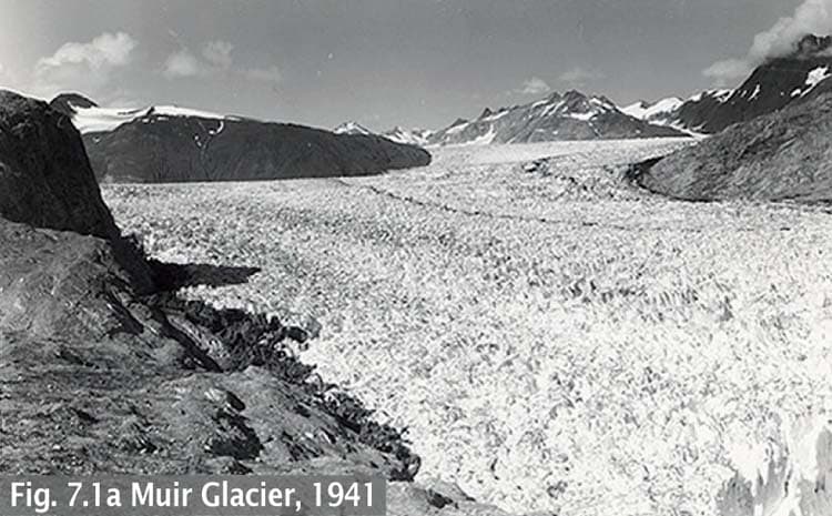 Muir Glacier in 1941