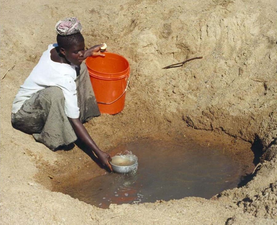Only 61% of people living in Sub-Saharan Africa have access to improved drinking water