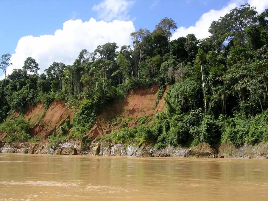 The Amazon River in Peru