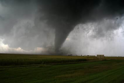 Tornadoes have a very powerful destructive force